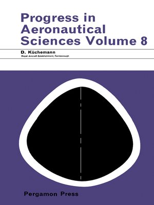 cover image of Progress in Aeronautical Sciences, Volume 8